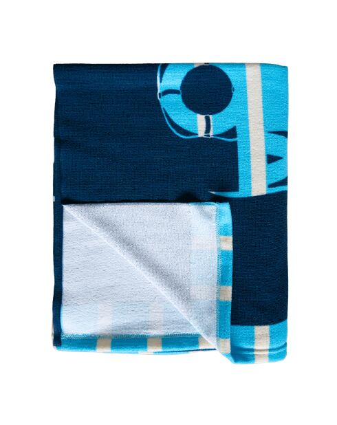 Telo mare in microfibra Napa Blue XL - 140x170 cm