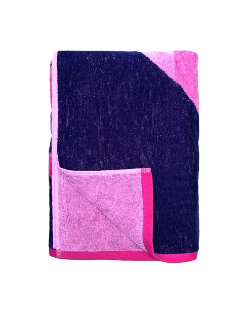 Capiata Jacquard-Frottee-Strandtuch aus Samt, mehrfarbig, 90 x 170 cm