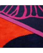 Tropical Forest Rose Tropical Jacquard Velvet Terry XL strandlaken - 140x180 cm