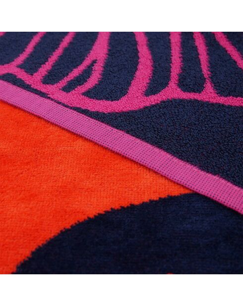 Tropical Forest Rose Tropical Jacquard Velvet Terry XL strandlaken - 140x180 cm