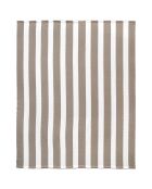 Serviette de plage XL microfibre Rayada Taupe - 140x170 cm