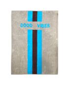 Alto Grey Jacquard Jacquard Velvet Terry XL strandlaken - 140x180 cm