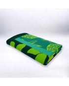 Serviette de plage microfibre Mitjana Vert - 90x170 cm