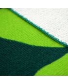 Serviette de plage microfibre Mitjana Vert - 90x170 cm