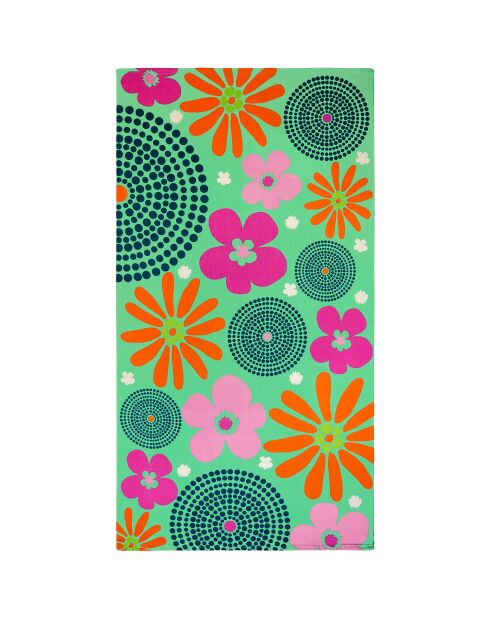 Serviette de plage microfibre Piodao Vert - 90x170 cm