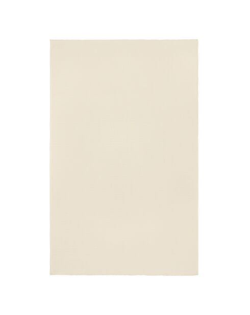 Serviette de toilette Waffle Lin Beige - 50x90 cm