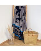 Veelkleurig Escondido jacquard fluwelen badstof strandlaken - 140x180 cm