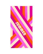 Serviette de plage microfibre Summer Pop Rose - 90x170 cm