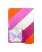 Serviette de plage microfibre Summer Pop Rose - 90x170 cm