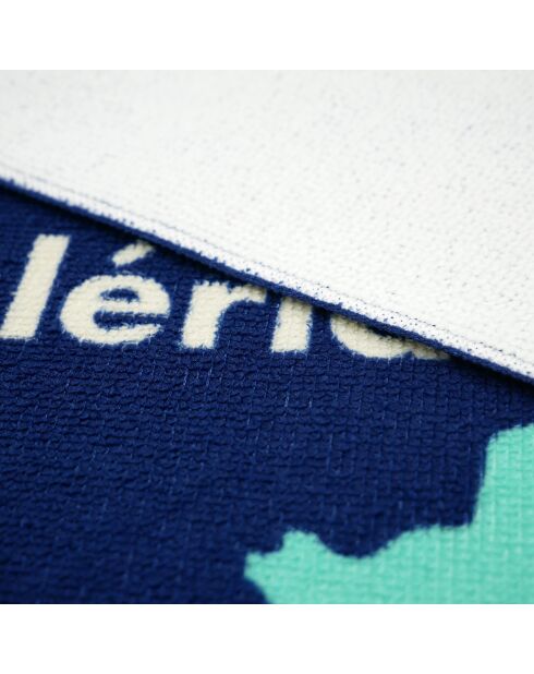 Serviette de plage microfibre Insula Bleu - 90x170 cm