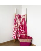 Asciugamano da spiaggia Roza Rose Jacquard Velvet Terry XL - 140x180 cm