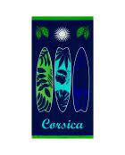 Algajola Blaues Mikrofaser-Strandtuch für Kinder - 70x140 cm