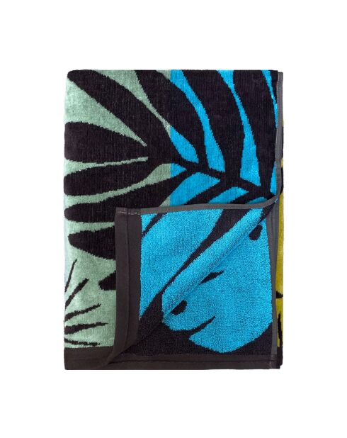 Veelkleurig Jacquard Vacances Velvet Terry strandlaken - 90x170 cm