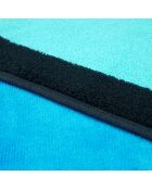 Happy Blue Blue Badetuch aus Jacquard-Samt, Frottee, 100 x 175 cm