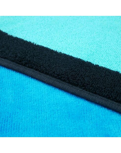 Happy Blue Blue Badetuch aus Jacquard-Samt, Frottee, 100 x 175 cm