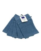 Set di 5 salviette blu - 15x21 cm
