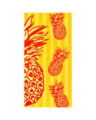 Pop-Pineapple Badetuch aus Mikrofaser, 75 x 150 cm, gelb