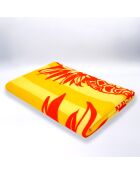 Pop-Pineapple Badetuch aus Mikrofaser, 75 x 150 cm, gelb