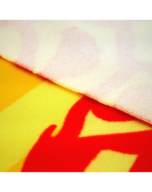 Pop-Pineapple Badetuch aus Mikrofaser, 75 x 150 cm, gelb