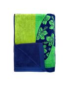 Milatos meerkleurig jacquard fluwelen badstof strandlaken - 90x170 cm