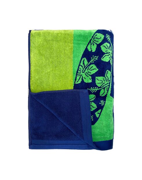 Milatos meerkleurig jacquard fluwelen badstof strandlaken - 90x170 cm