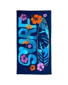 Asciugamano da spiaggia in microfibra multicolore Gallina - 90x170 cm