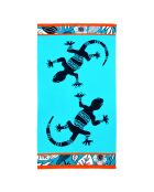 Serviette de plage microfibre Bondi Turquoise - 90x170 cm