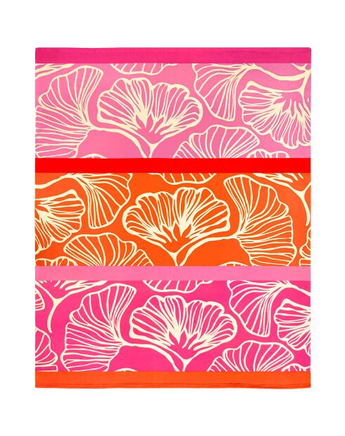 Serviette de plage XL microfibre Jinoka Rose - 140x170 cm