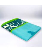 Serviette de plage microfibre Bodri Bleu - 90x170 cm