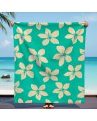 Alyzee Blue XL microvezel strandlaken - 140x170 cm