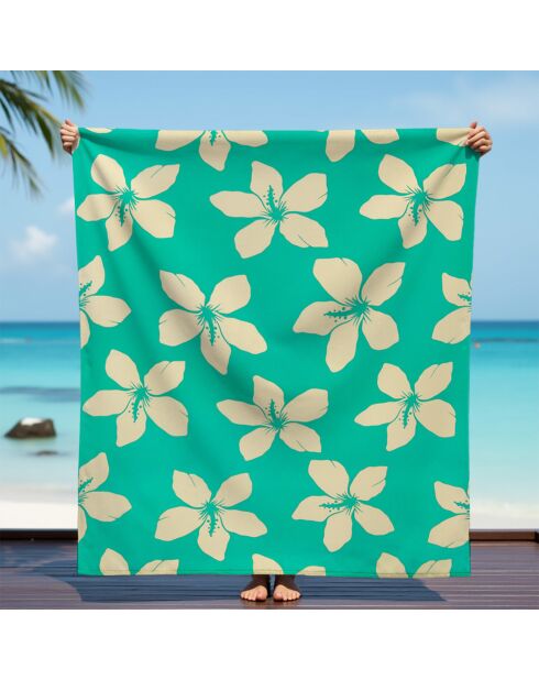 Alyzee Blue XL microvezel strandlaken - 140x170 cm