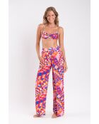 Divertenti pantaloni da spiaggia larghi multicolor