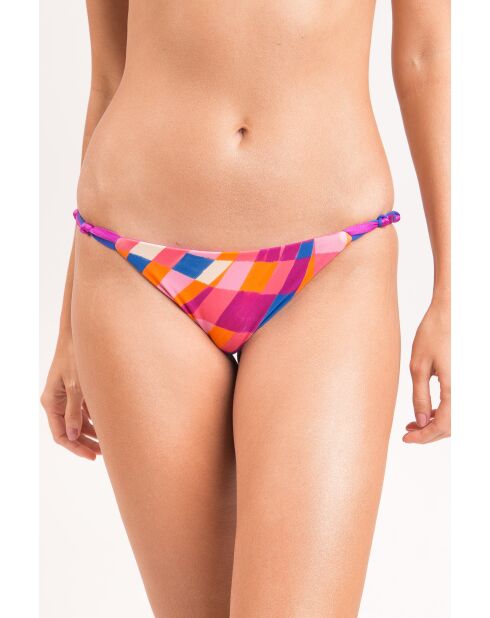 Slip bikini reversibile Essential Funny multicolor