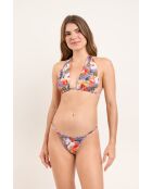 Slip bikini Garden Flower Cheeky Fixa viola