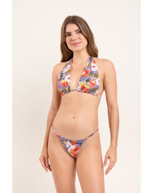 Slip bikini Garden Flower Cheeky Fixa viola