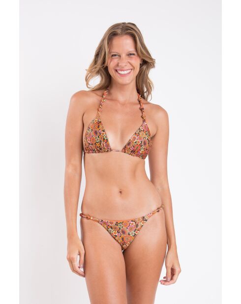 Slip bikini multicolore Essential Bouquet