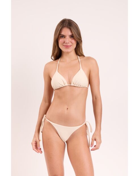 Slip bikini bianchi Touch Naral Cheeky Tie