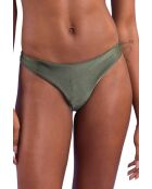 Slip bikini verde Croco Essential