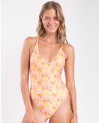 Costume da bagno intero giallo Sunny Dreamy