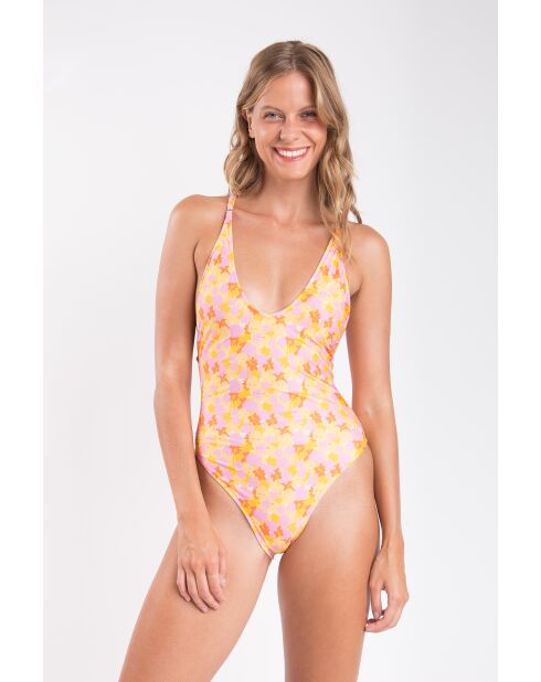 Costume da bagno intero giallo Sunny Dreamy