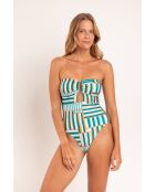 Bartel Sara blauw badpak uit één stuk