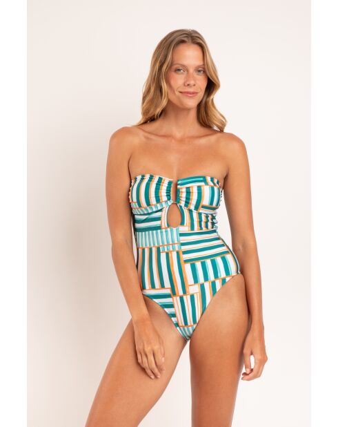 Bartel Sara blauw badpak uit één stuk