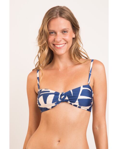 Marineblauwe bikinitop Crispy Pottery