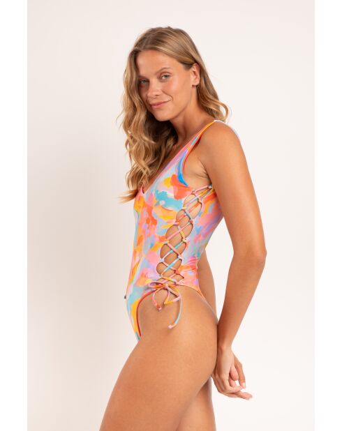 Cloud Zoe meerkleurig badpak uit één stuk