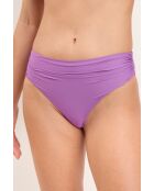 Slip bikini biologico viola Floreira Amy