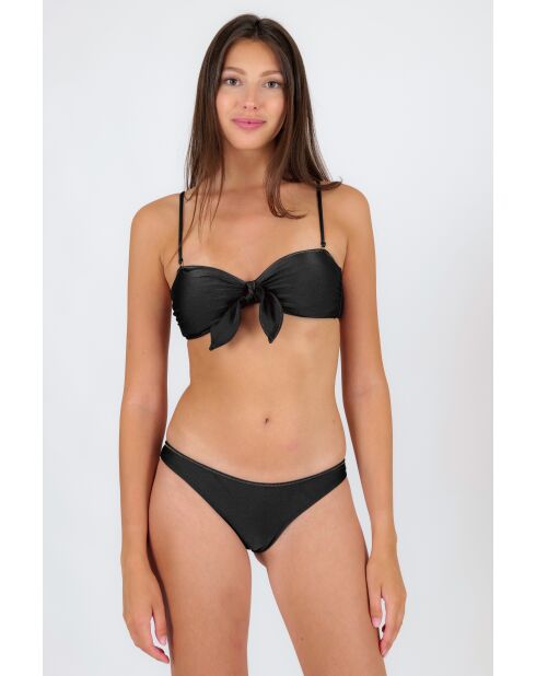Shimmer Essential schwarze Bikinihose