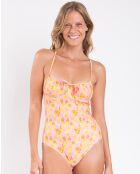 Costume da bagno intero giallo Julia Dreamy