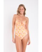 Costume da bagno intero giallo Julia Dreamy