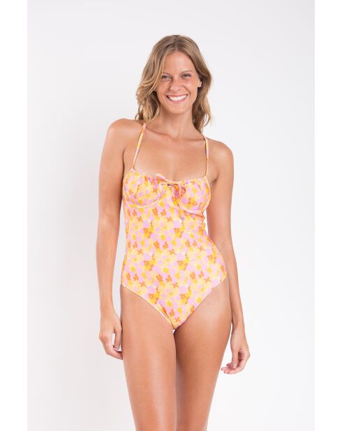Costume da bagno intero giallo Julia Dreamy