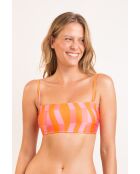 Orangefarbenes Bikinioberteil Sonnenaufgang